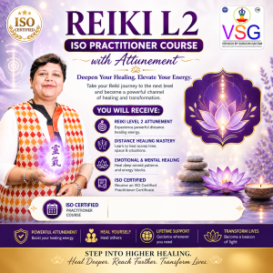 Usui Reiki Level 2 Training Course ISO practitioner with attunement by Reiki Grandmaster Suruchii Gautam
