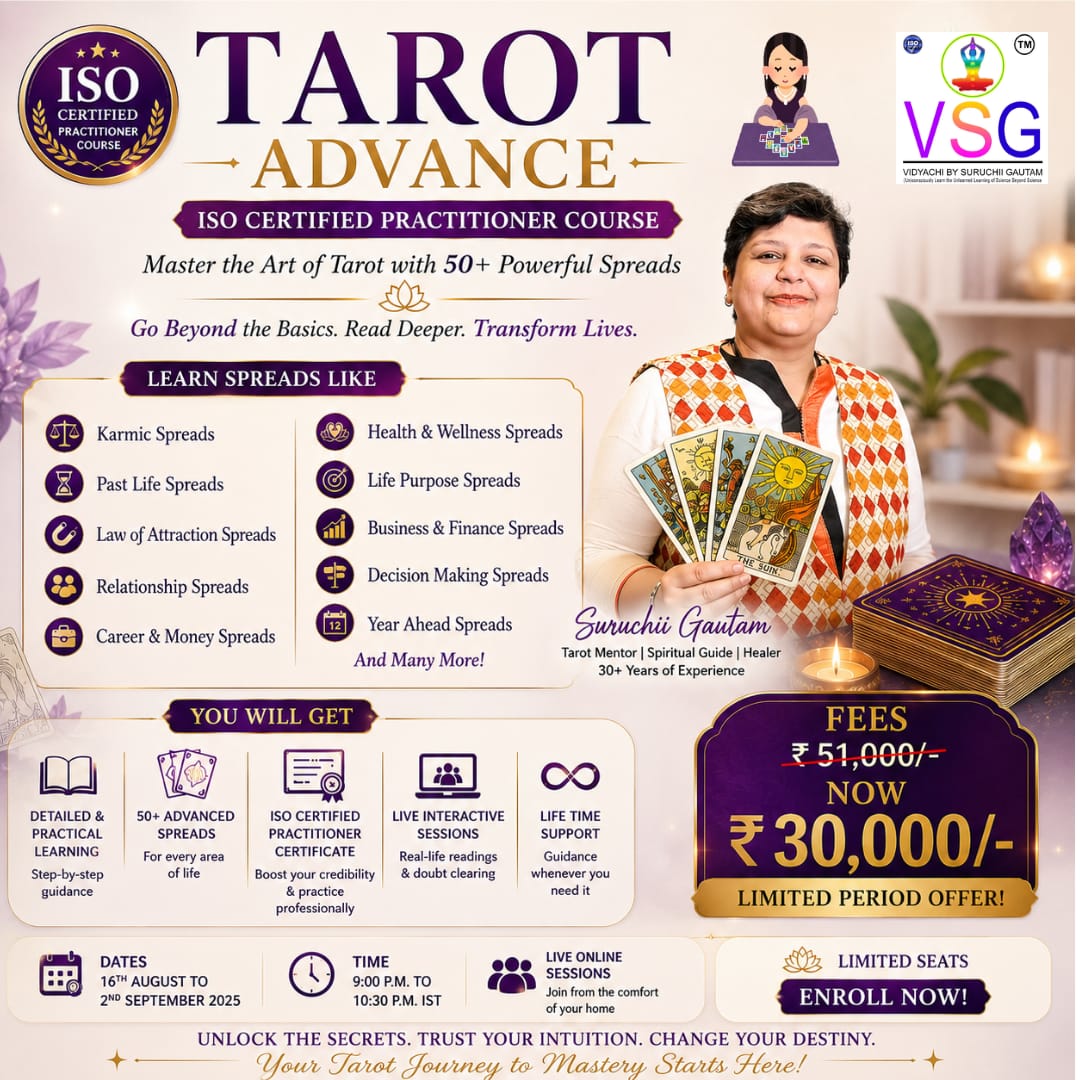 Advance Tarot Card Reading Course